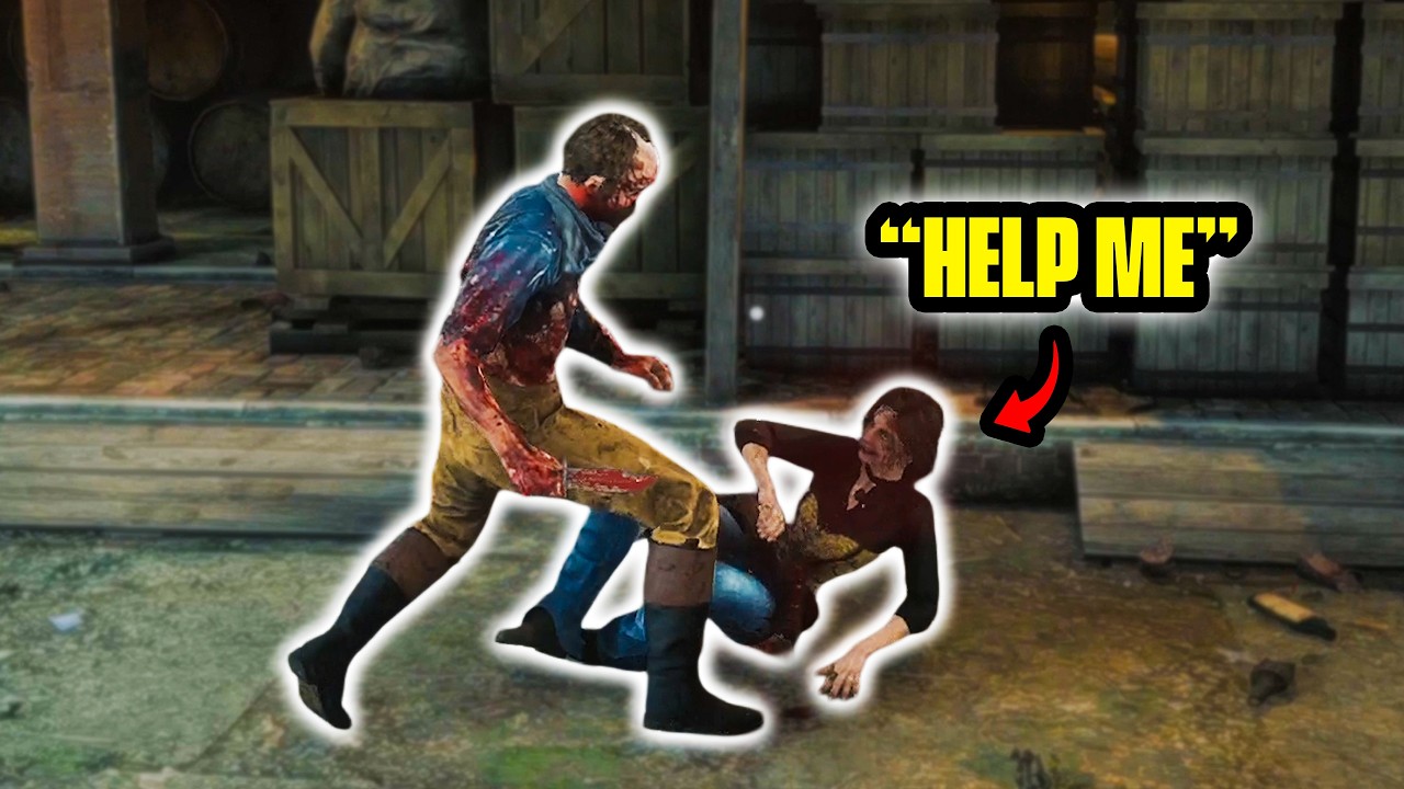 Издевательства над игроками, играющими за Карен, с помощью зомби в ролевой игре Red Dead.