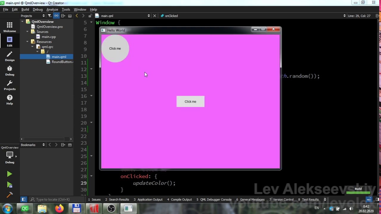 QML - Знакомство с QML (часть 2)
