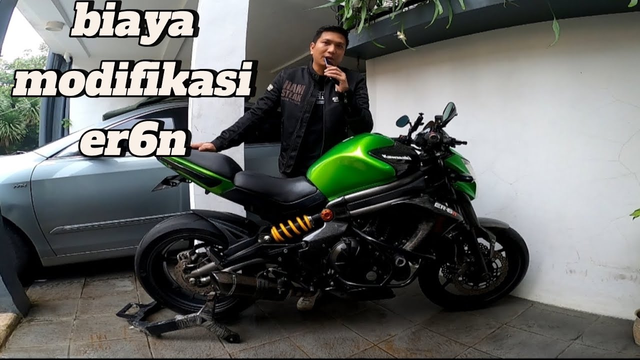 Total biaya modifikasi er6n!!!//#er6n#motovlog #modifikasimotor