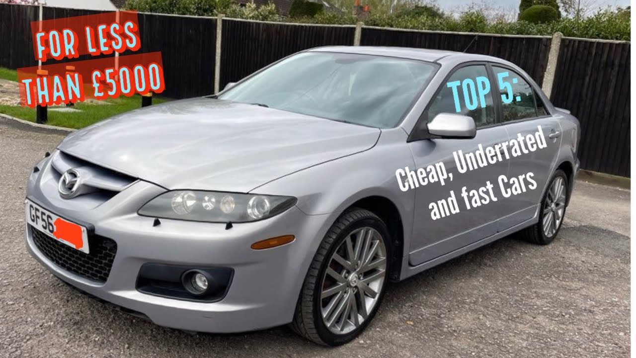 Top 5: QUICK, UNDERRATED cars for LESS THAN &pound;5K