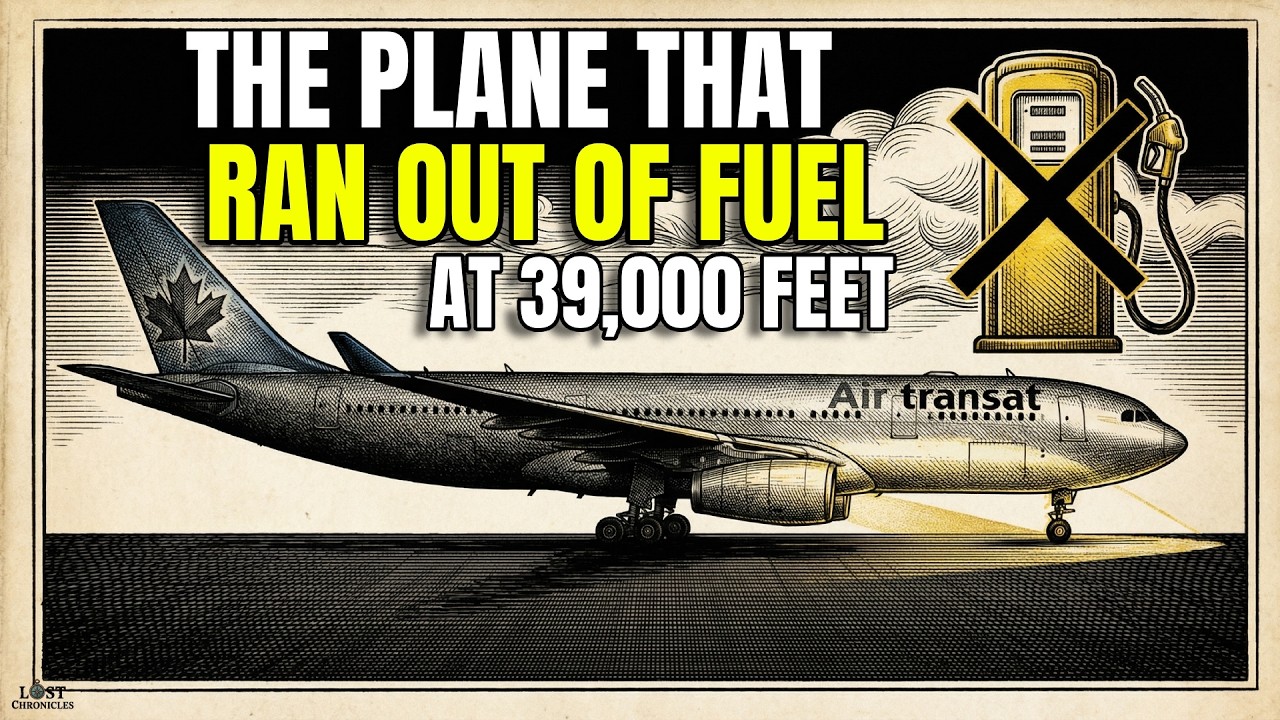 The Plane That Ran Out of Fuel at 39,000 Feet
