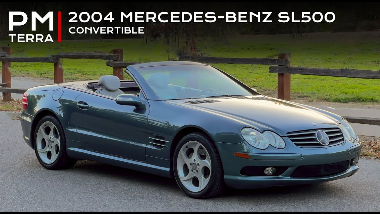 2004 MERCEDES-BENZ SL500 - Driving video