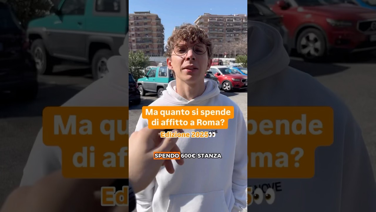 Quanto si spende nel 2025 per abitare a Roma?💰👇🏻