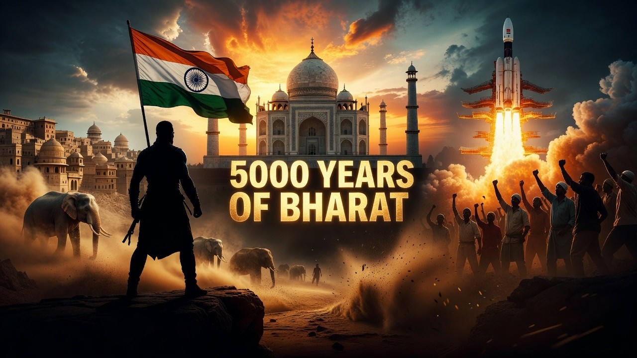 5000 Years of Indian History in 5 Minutes | From Indus Valley to Modern India 🇮🇳