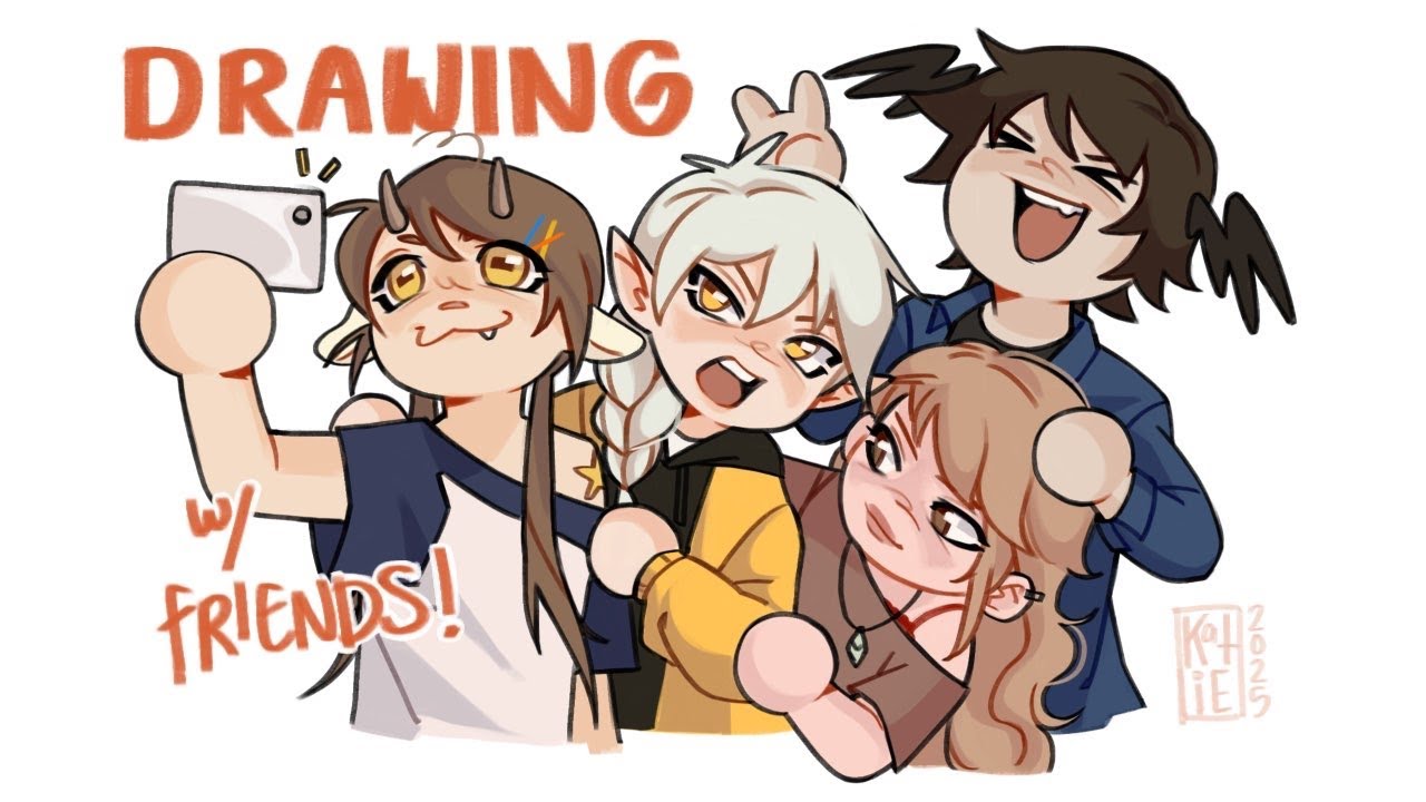 [Drawing with friends] Animation night