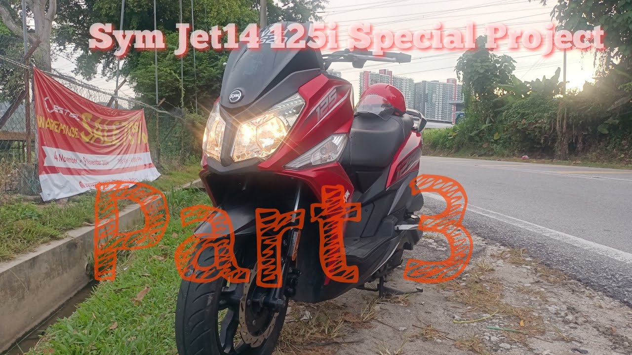 Buat Sdiri DIY#56 SYM JET 125i - Tak boleh start dan masalah besar .. Bongkar kan bersama.. Jom..