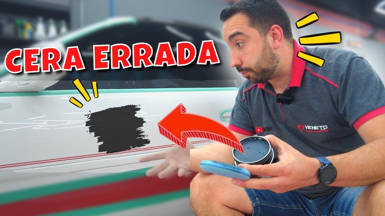 CERA PRETA em CARRO BRANCO | Será que pode?!