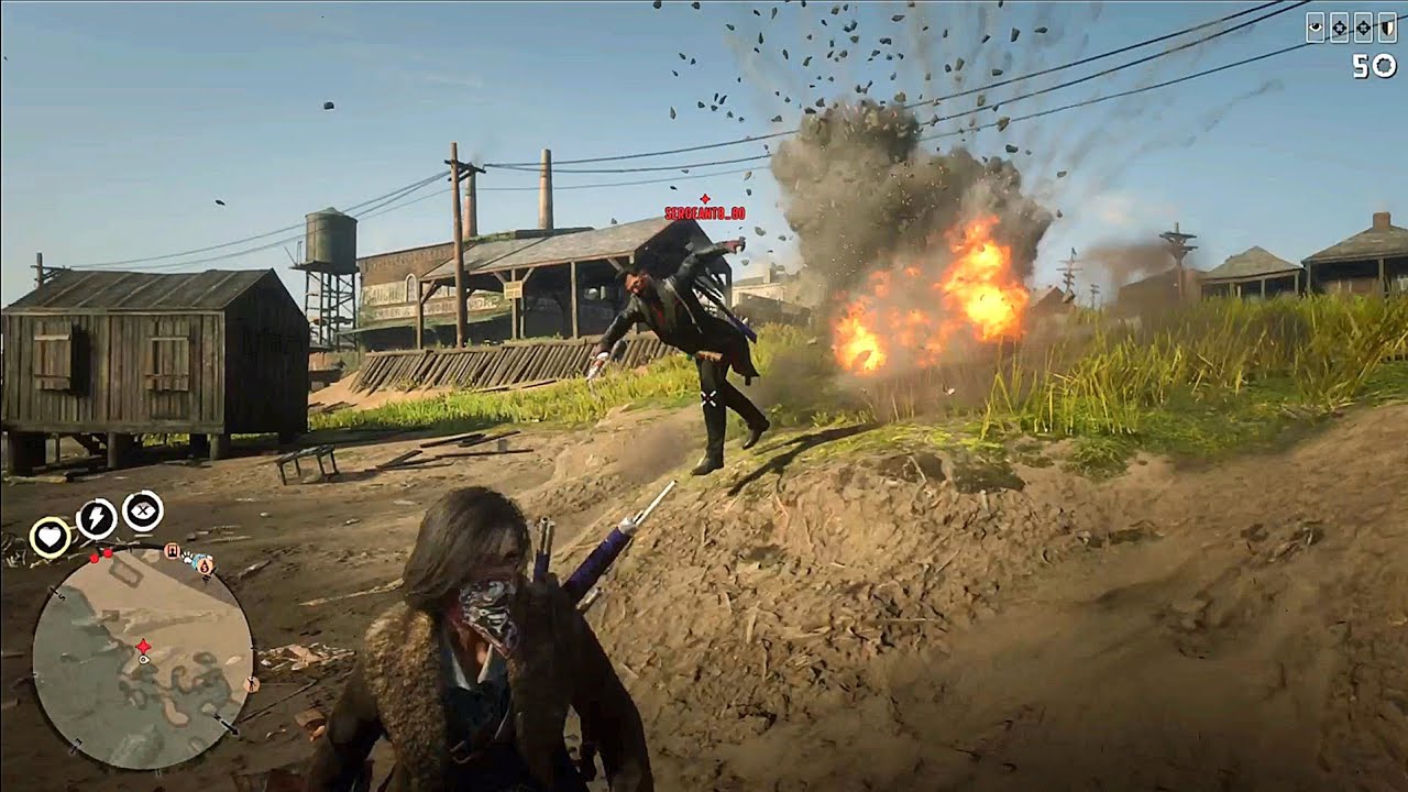 RDR2 Online - All out war against a lagswitch using cheat and his trash talking posse