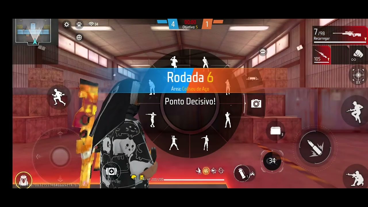 JOGANDO FF  (GLADIADORES)
