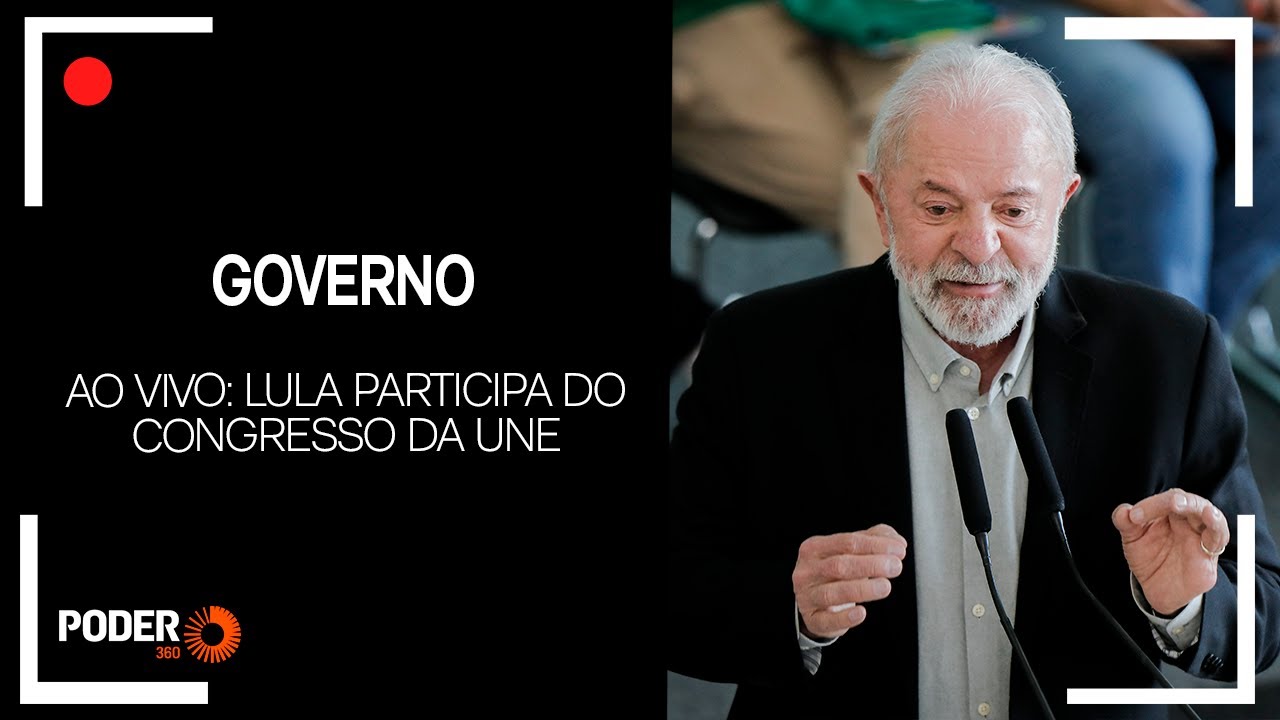 Ao vivo: Lula participa do Congresso da UNE