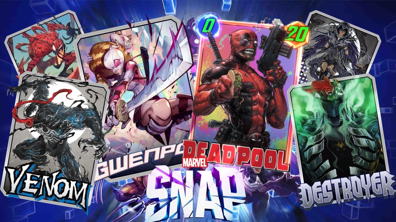 MARVEL SNAP: Gwenpool Destroy - easy 4 & 8 cubes grind