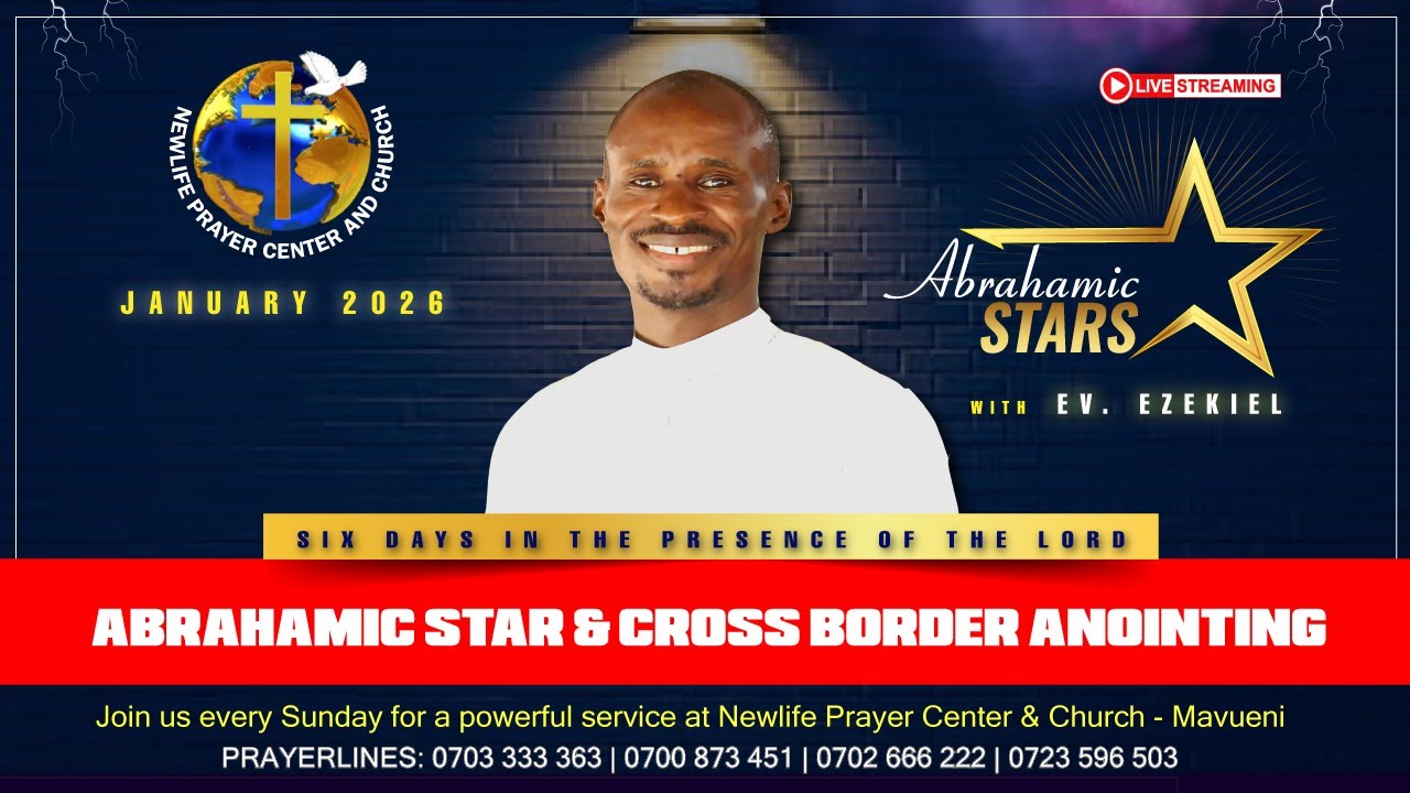 12 DAYS OF  PRAYER  &  FASTING // ABRAHAMIC STAR & CROSS BORDER ANNOINTING SERVICE - 28.01.2026