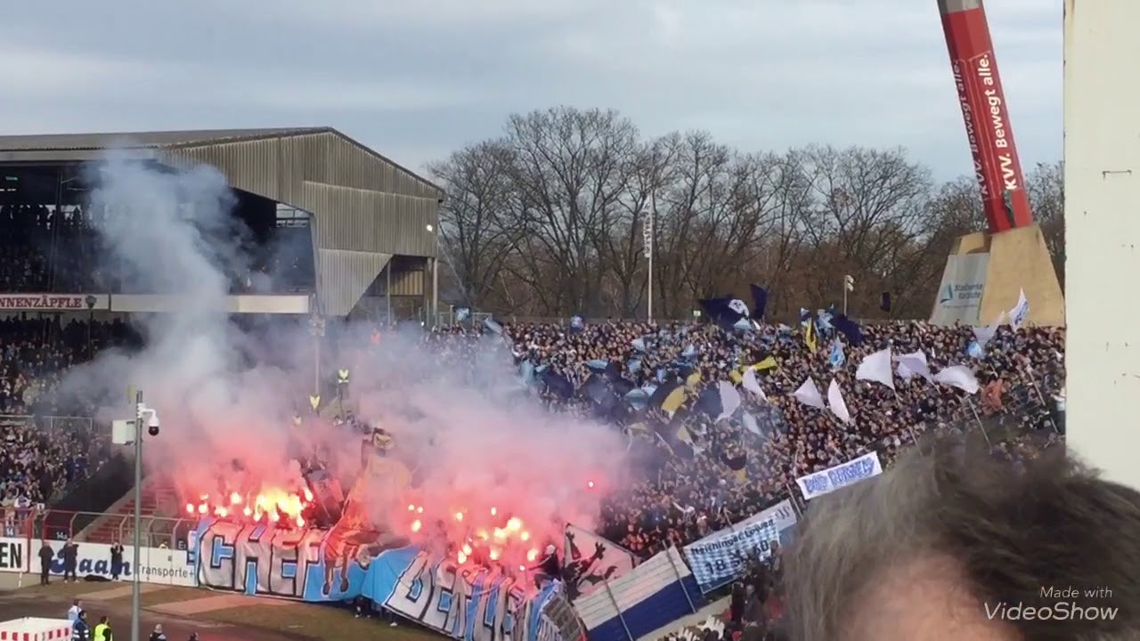 1860 München support in Karlsruhe 25.11.2018