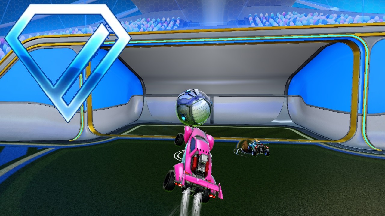 Rocket League - Diamond 1 Gameplay - 1v1 (No commentary)