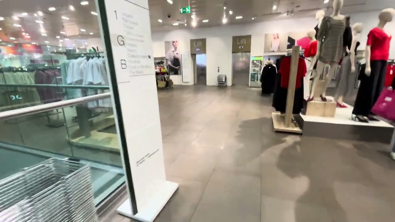 *VERY BUSY* OTIS Gen2 Lifts at Westfield Stratford M&S Shop