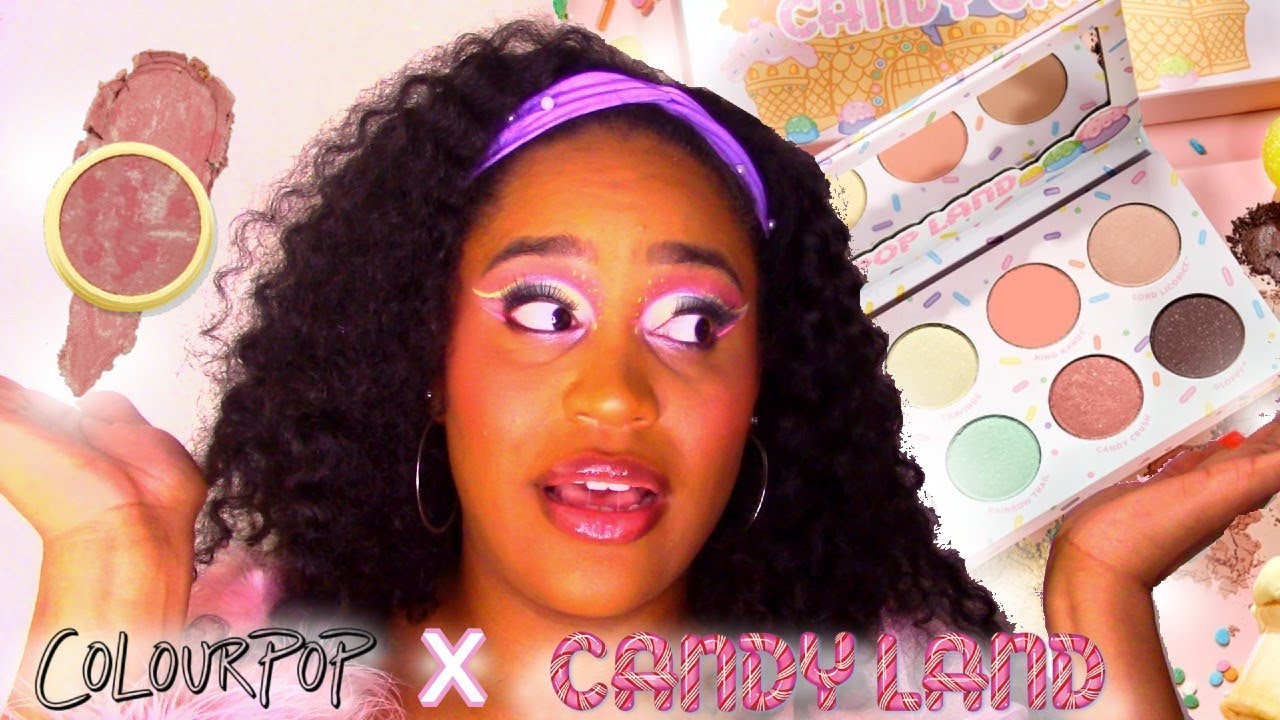 COLOURPOP X CANDYLAND TUTORIAL + REVIEW l NelleDoingThings!