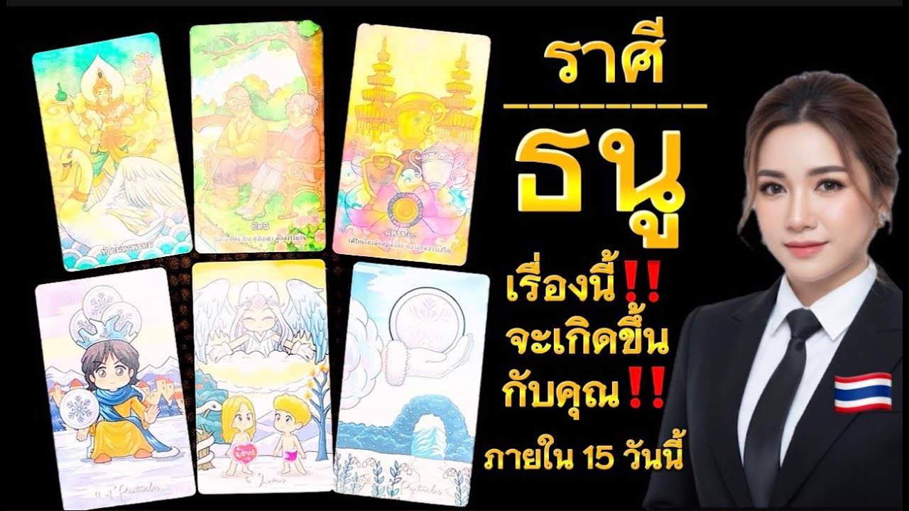 ราศีธนู​ ภายใน​15​ วันนี้​ เรื่อง​นี้จะเกิดขึ้นกับคุณ🍀😊✨