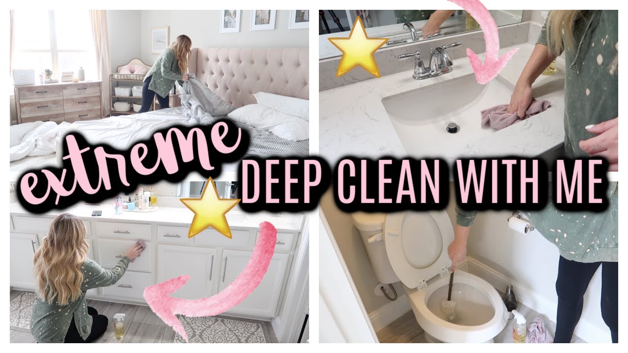 EXTREME CLEAN WITH ME | CLEANING MOTIVATION 2021 | Tara Henderson
