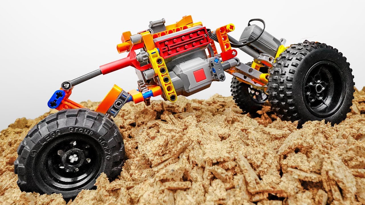 Lego Машины против Препятствий | Делаем и Тестируем!