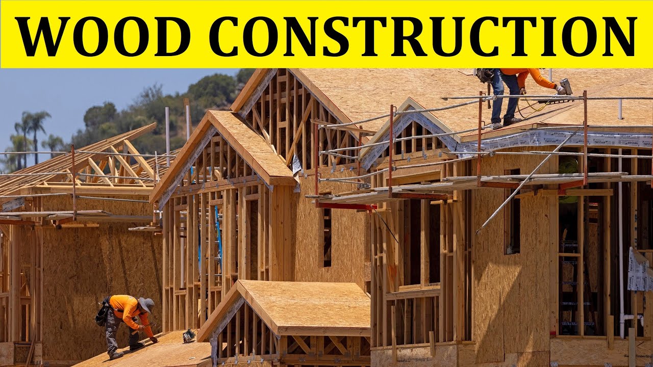BUILDING WOOD CONSTRUCTION SYSTEM