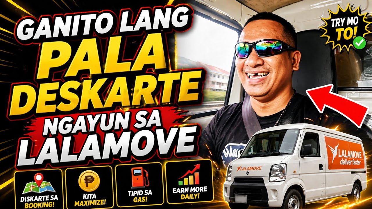 Ganito lang pala deskarte ngayun sa lalamove 