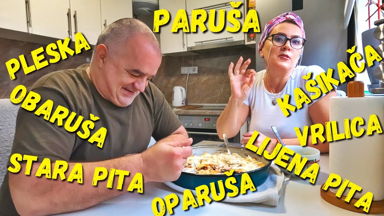 Dadina kuhinja: Paruša, vrilica, pleska, obaruša, kašikača, lijena pita