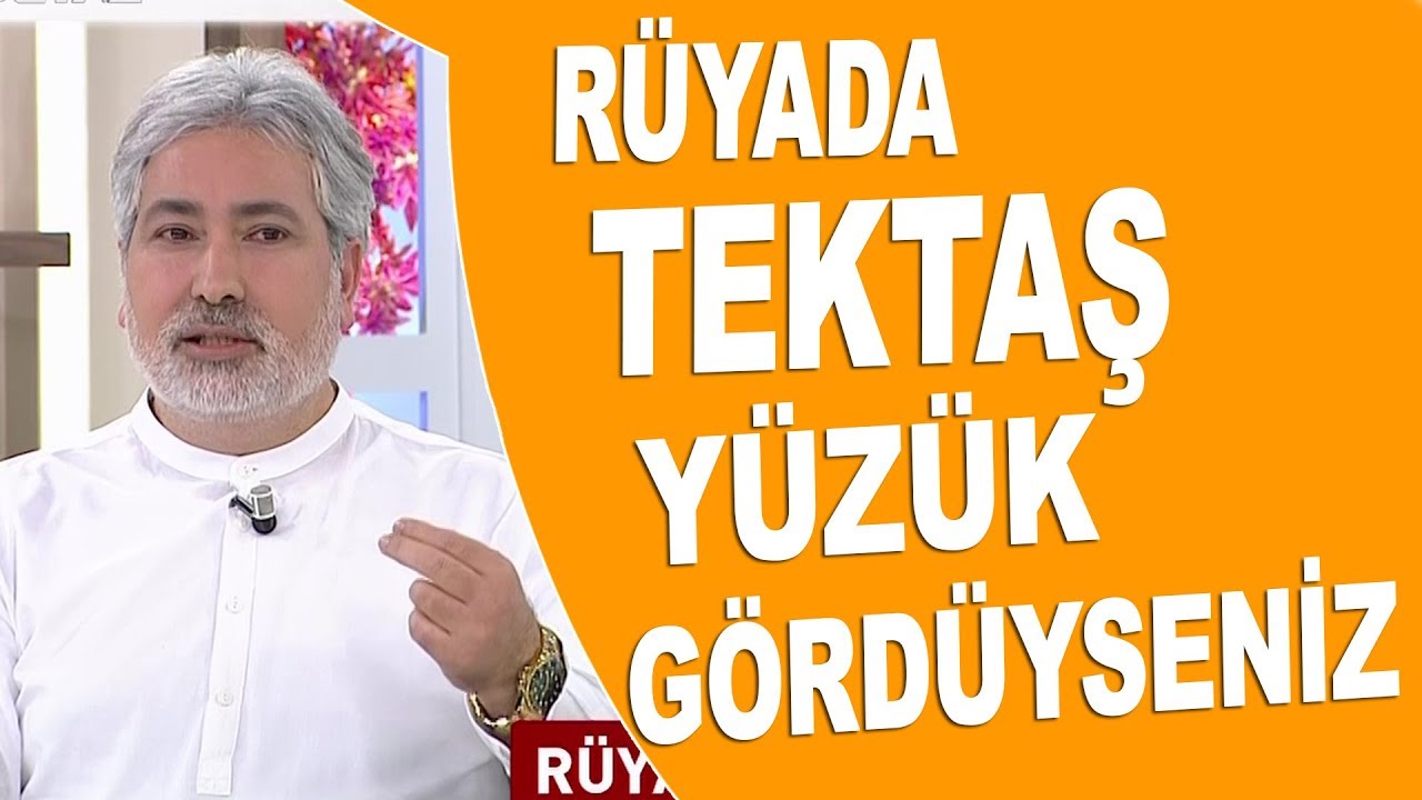 Rüyanızda tektaş yüzük gördüyseniz ne anlama geliyor? Mehmet Emin Kırgil yorumluyor