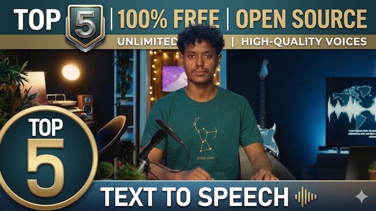 Top 5 FREE AI Voice Generators &mdash; Open Source, No Limits, 2026