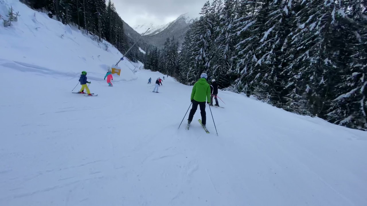 Bansko piste #5 to #1: official opening day