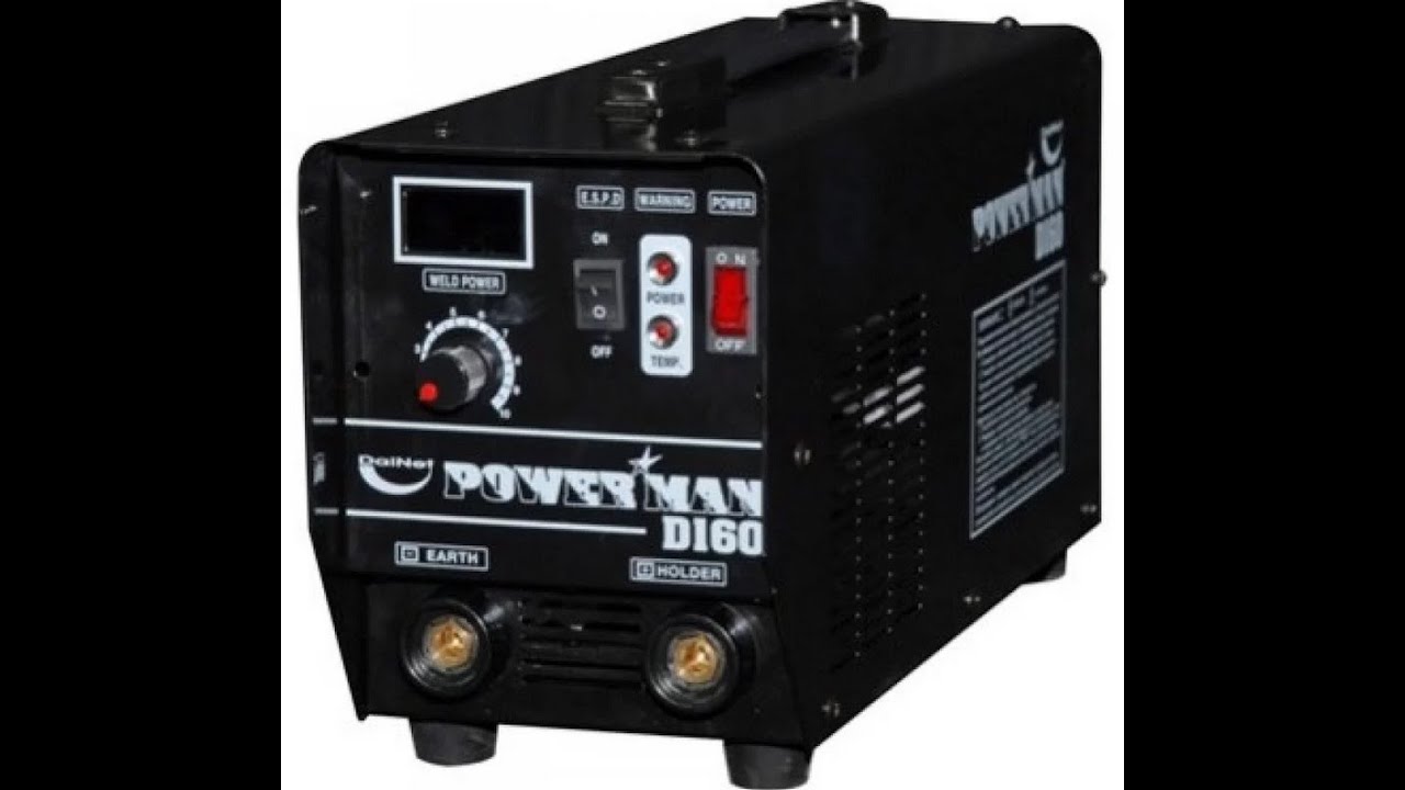 Кореец POWER MAN D160. Не поджигает дугу, но ток выдаёт. Ремонт.