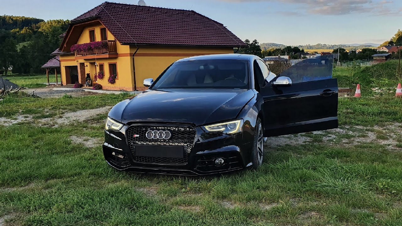 Audi S5 napadena kutilem! - Přestavba na facelift