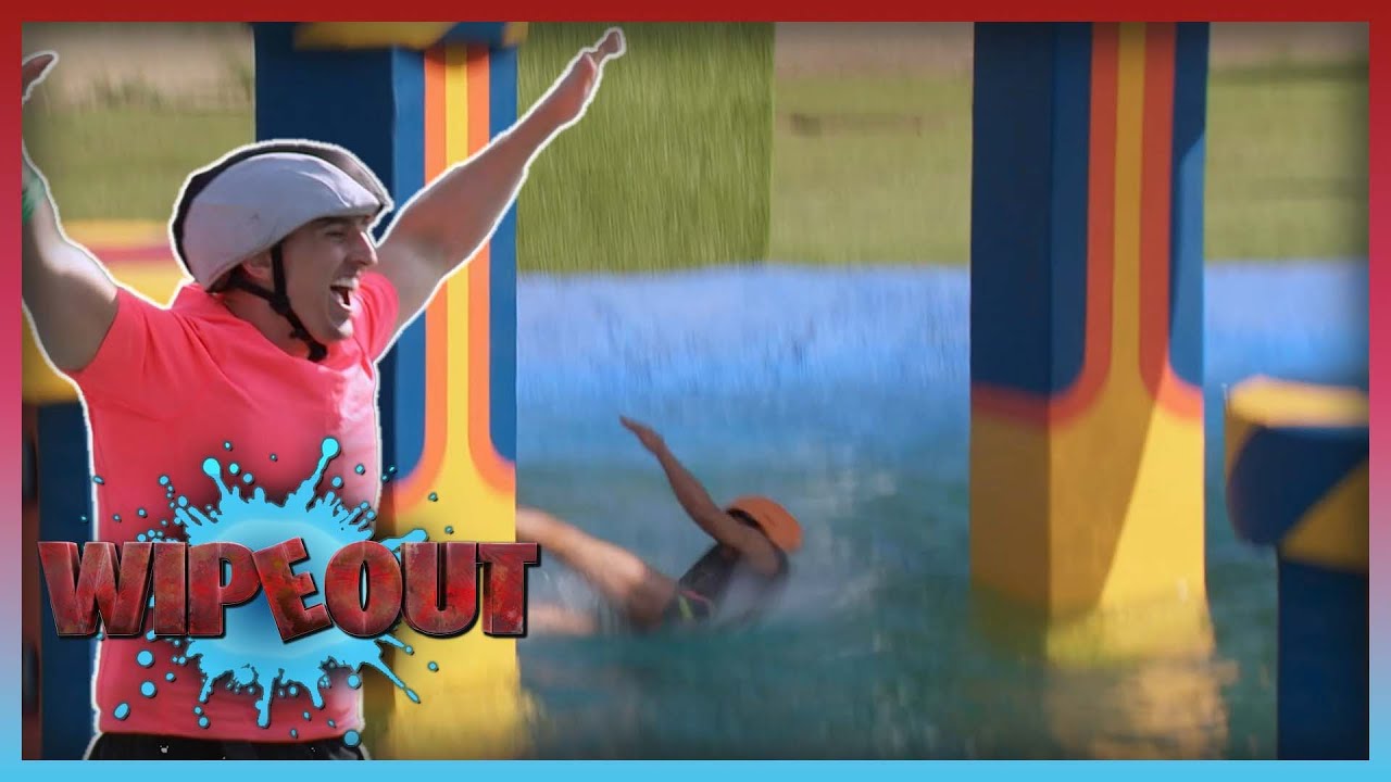 When You See Your Ex On The Wipeout Course... | Wipeout
