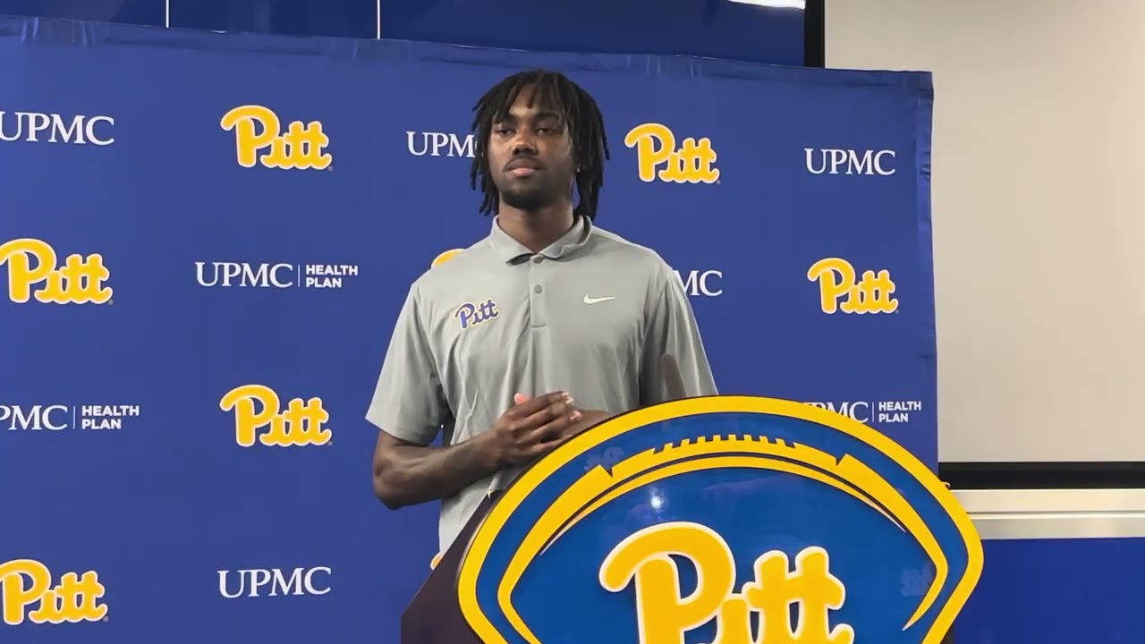 Pitt Freshman WR Rodney Dunbar Talks 6-foot-5 Frame, Fit Into Offense | 2/20/26 | PSN