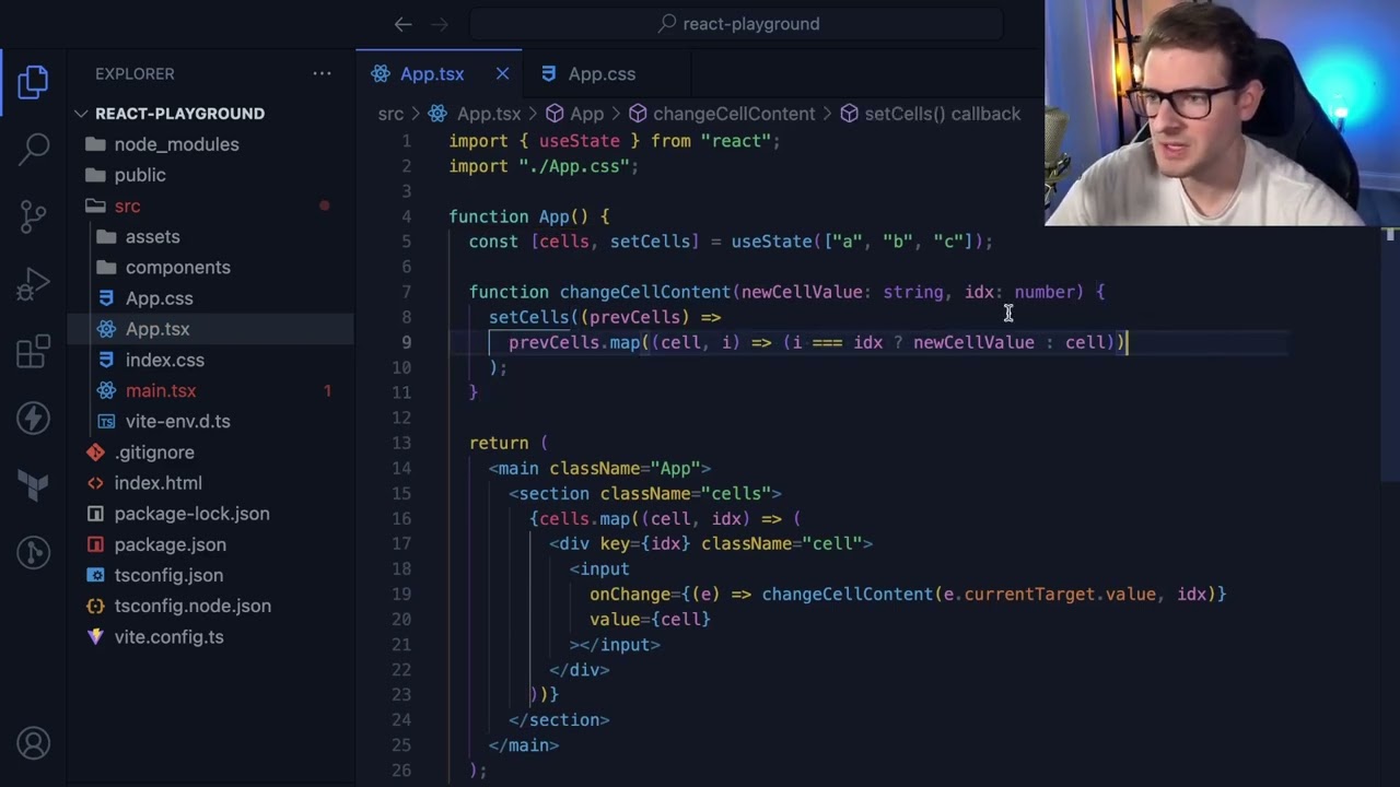 Can you solve this beginner React interview practice problem?