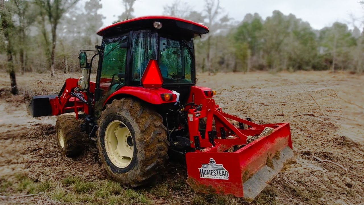 Homestead Implements Box Blade....We Put It To The Test!