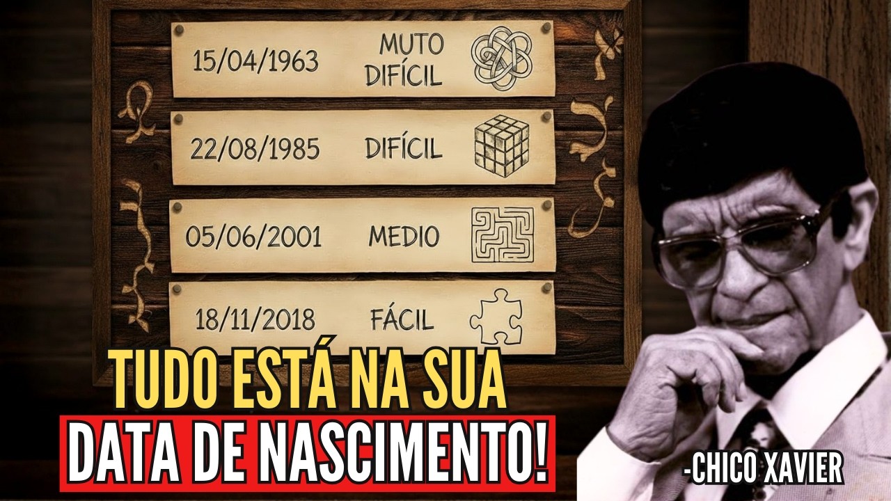 Descubra o Número que Revela seu Maior Dom e seu Maior Desafio na Vida | Chico Xavier