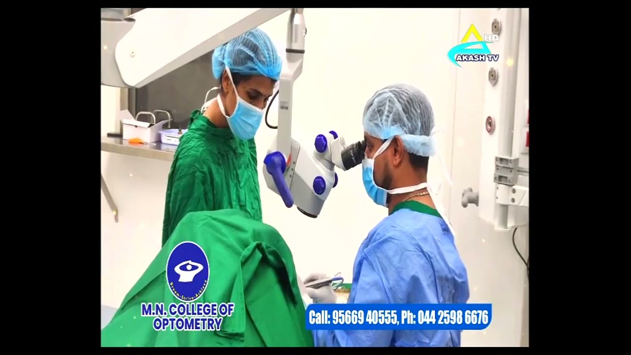 M.N.College of optometry TH Road Tondiarpet Chennai  Ad Broadcast Akash Tv channel admission open