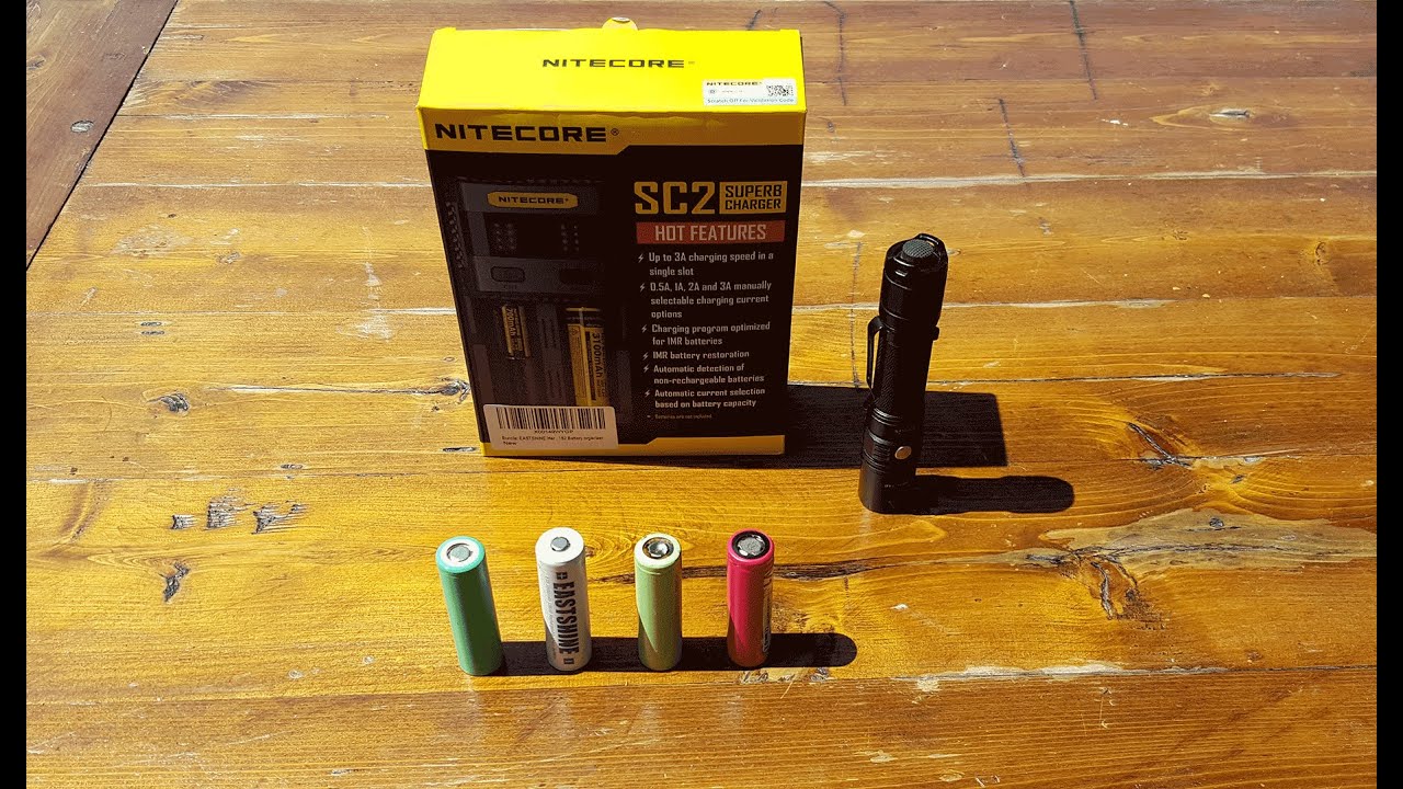 EASTSHINE Hero2 Nitecore SC2 Superb Charger Review