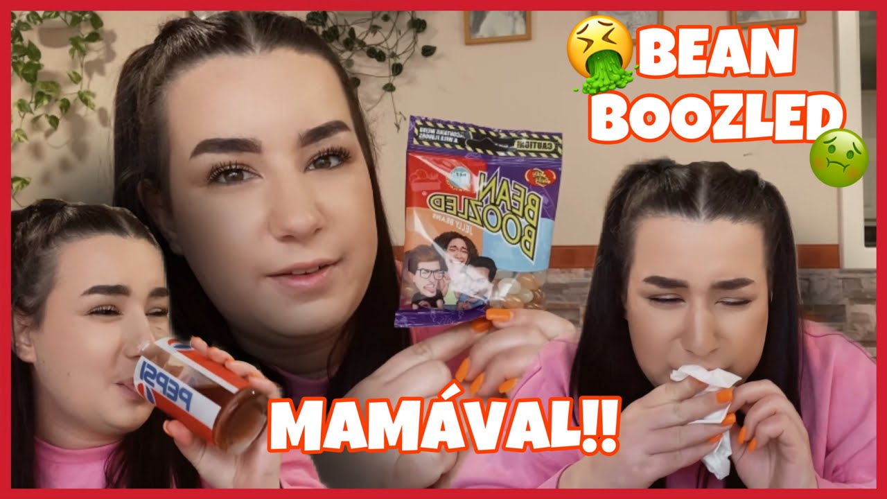 BEAN BOOZLED kihívás a MAMÁVAL!!🤢🤮💀