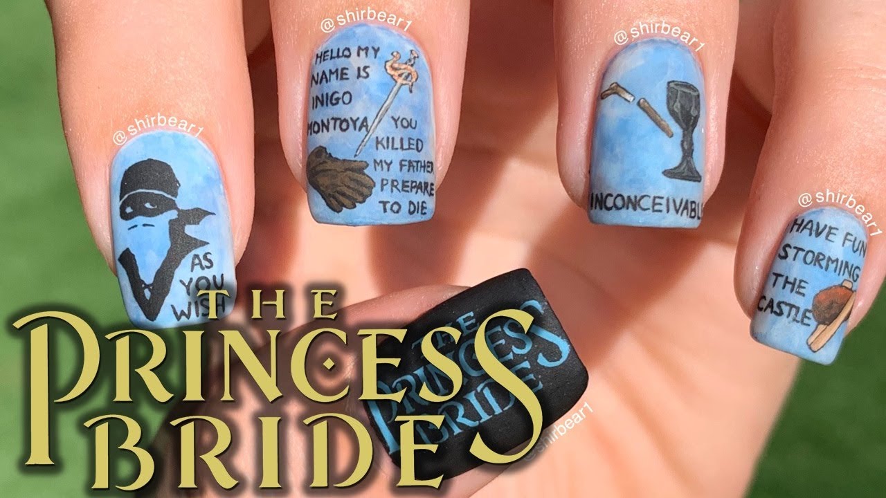 The Princess Bride Nail Art
