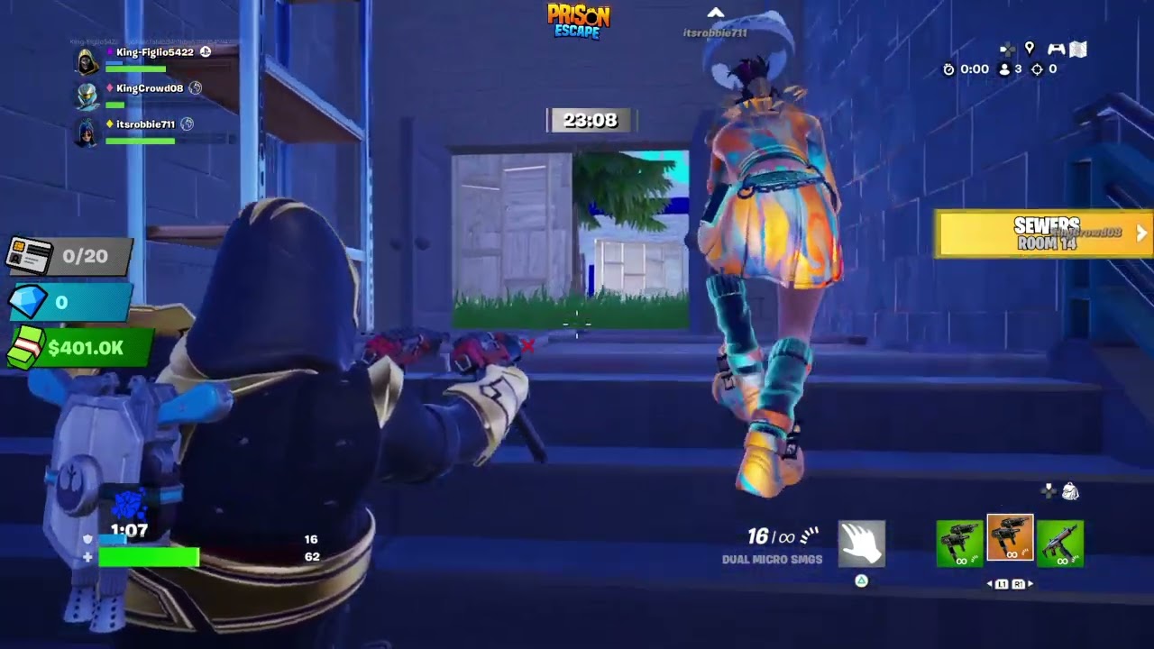 Fortnite Awesomeness PRISONER ESCAPE FTP FJB