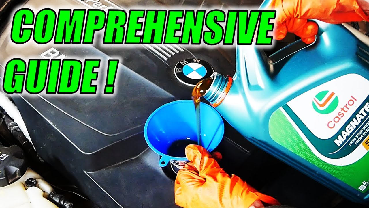 How to Change Engine Oil and Filter BMW N55 | (M135i, 235i, 335i, 535i, Xdrive35i)