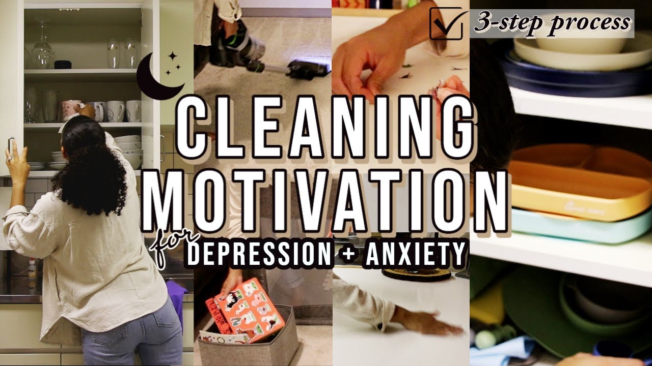 How I Clean When Overwhelmed | My Cleaning Strategy for Depression | After Dark Cleaning Routine