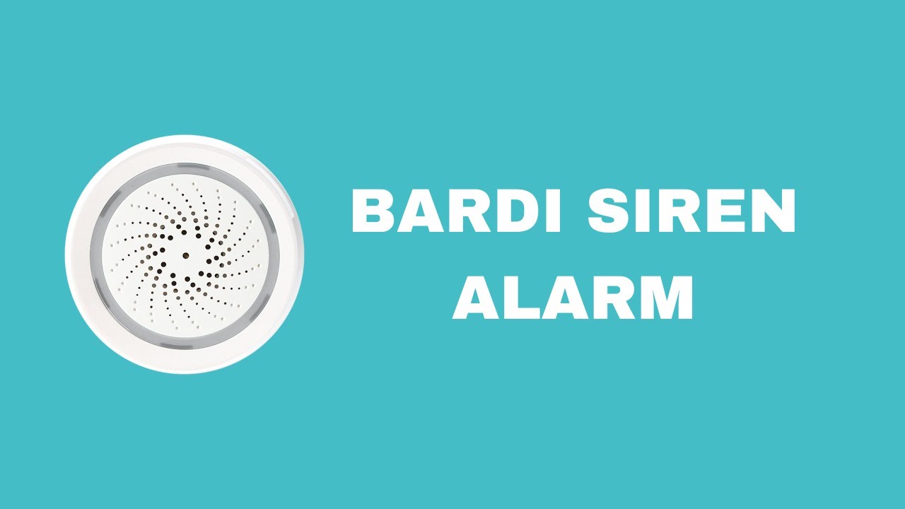 BARDI Siren Alarm