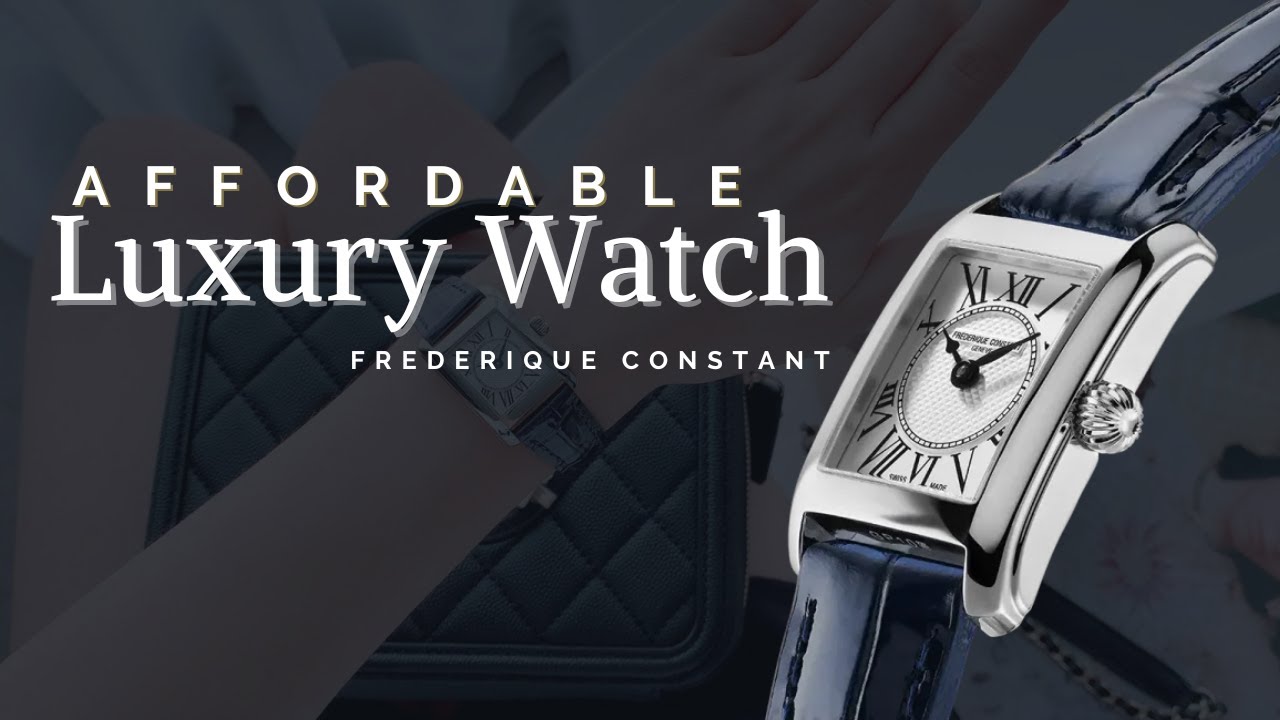 Affordable! Luxury Ladies Watch | Frederique Constant Watch Unboxing