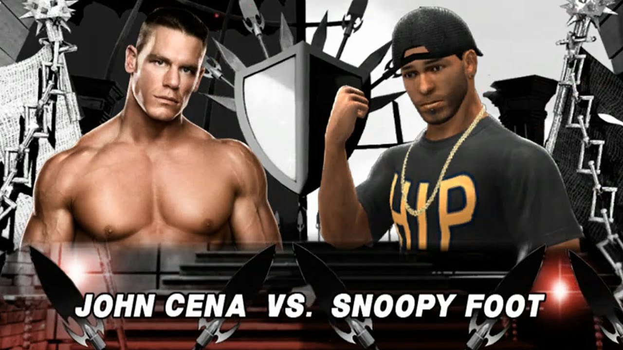 John Cena vs SnoopyFoot - WWE2K14 // PaxcualTT