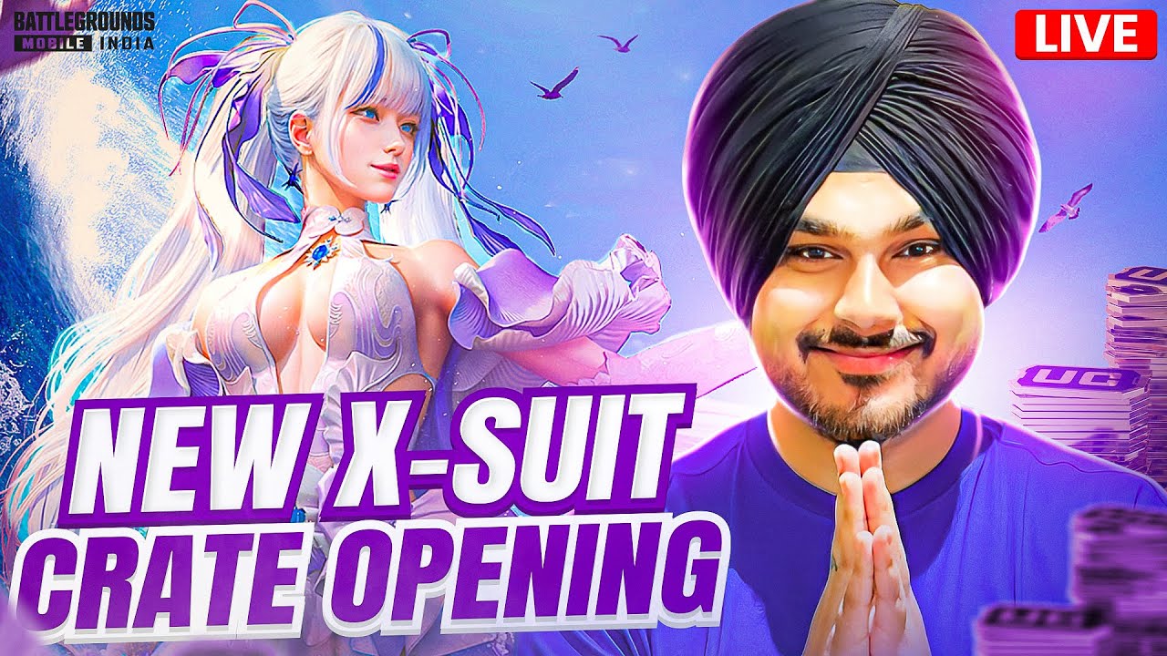 NEW MARMORIS X-SUIT CRATE OPENING LIVE 🔥 MOST SEXY X-SUIT EVER 😍 #bgmilive