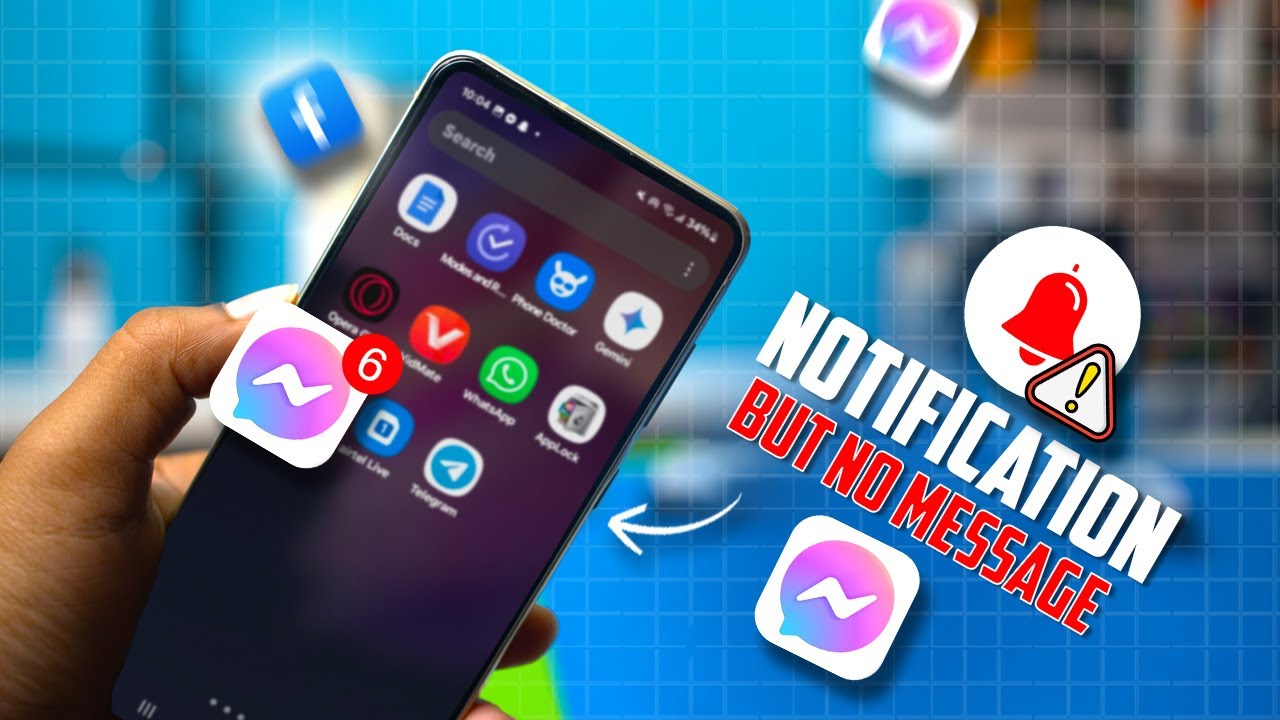 Уведомление в Facebook Messenger, но нет сообщения внутри: решение проблемы | Решение проблем с о...