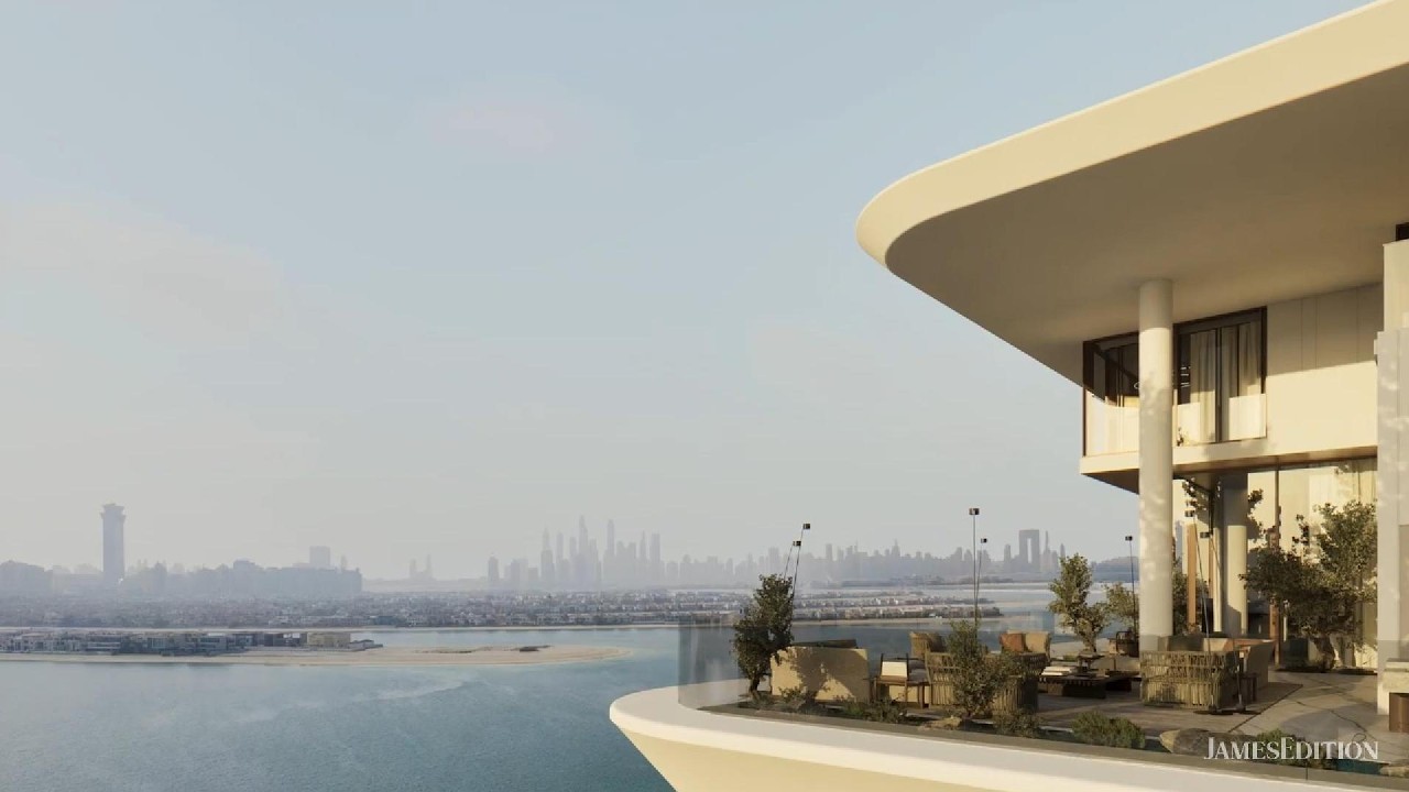 $74,800,000 Sky Mansion in Dubai with 360° Palm Views | JamesEdition