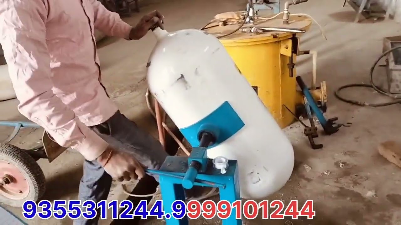 Delhi CNG cylinder testing#cng #automobile #funnyvideos 